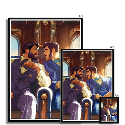 To The Emerald City Framed Print - Ego Rodriguez Shop