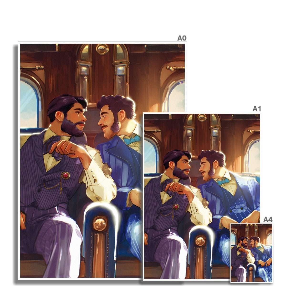 To The Emerald City Hahnemühle German Etching Print - Ego Rodriguez Shop