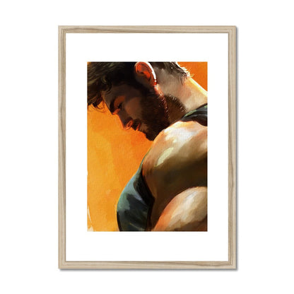 Tristan Framed & Mounted Print - Ego Rodriguez Shop