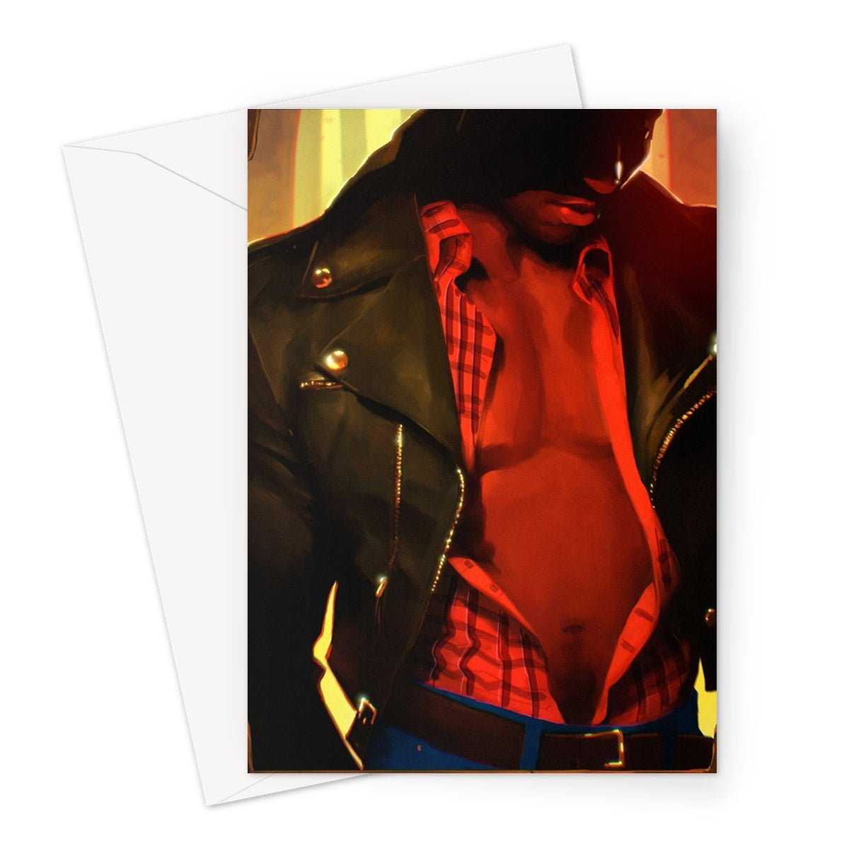 Tyler Greeting Card - Ego Rodriguez Shop
