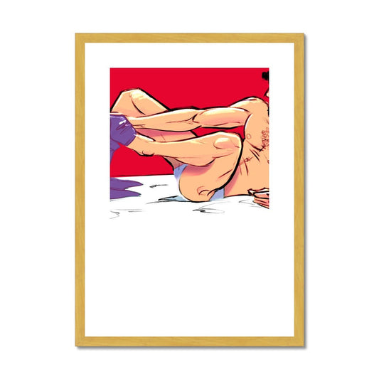 Undress Antique Framed & Mounted Print - Ego Rodriguez Shop