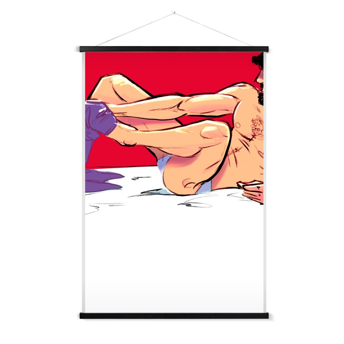 Undress Fine Art Print with Hanger - Ego Rodriguez Shop