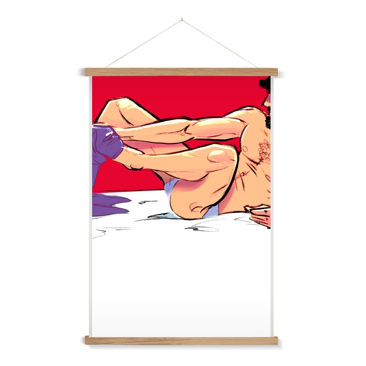 Undress Fine Art Print with Hanger - Ego Rodriguez Shop