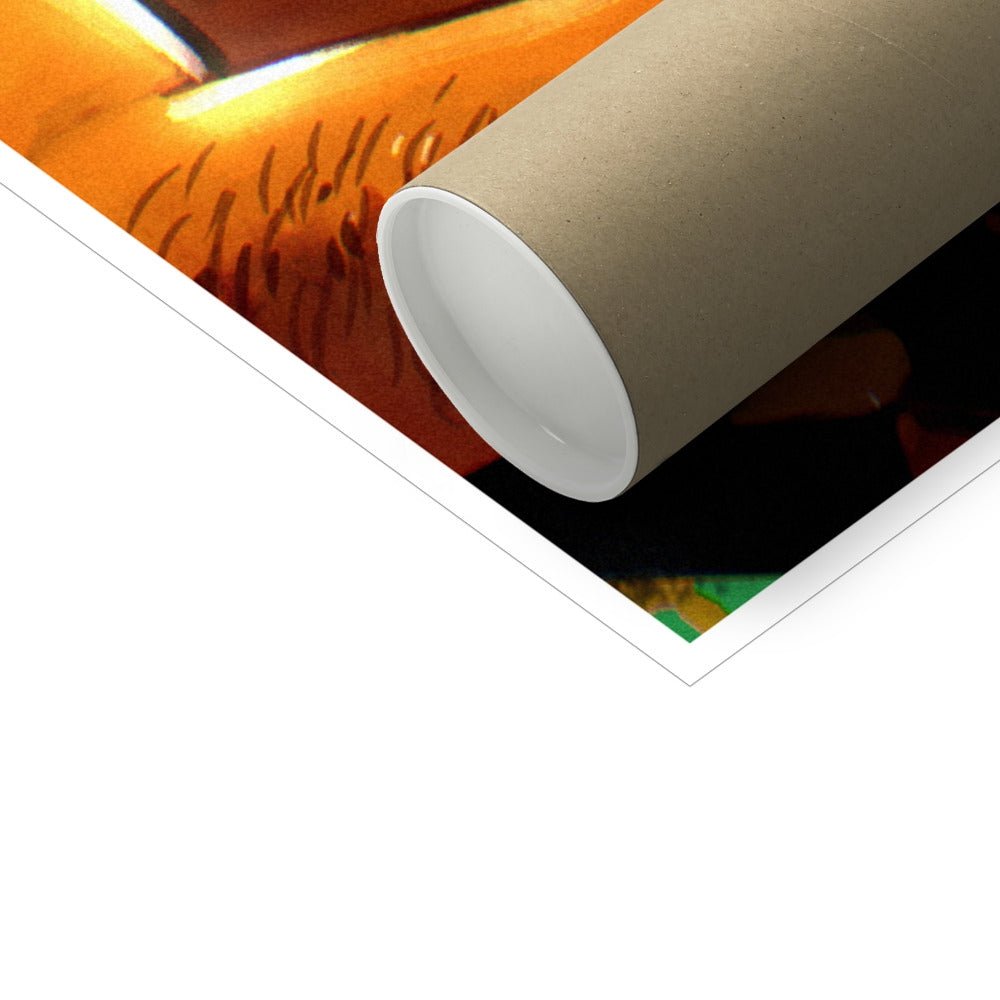 Waikiki Hahnemühle German Etching Print - Ego Rodriguez Shop