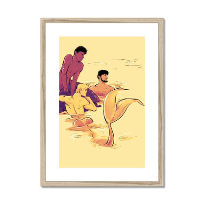 Waiting Framed & Mounted Print - Ego Rodriguez Shop