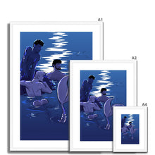 Load image into Gallery viewer, Waiting (Night Version) Framed &amp; Mounted Print - Ego Rodriguez Shop
