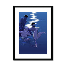 Load image into Gallery viewer, Waiting (Night Version) Framed &amp; Mounted Print - Ego Rodriguez Shop
