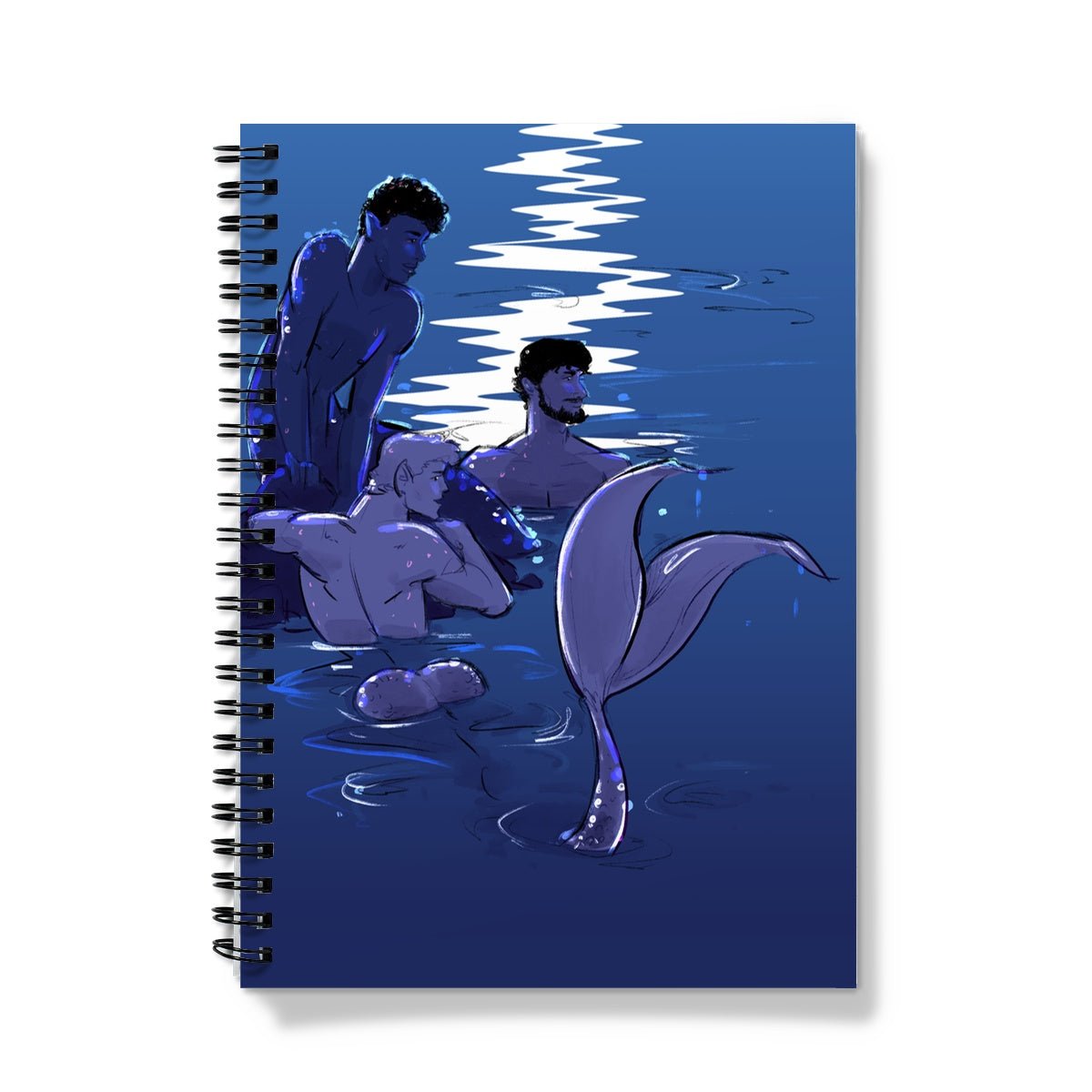 Waiting (Night Version) Notebook - Ego Rodriguez Shop