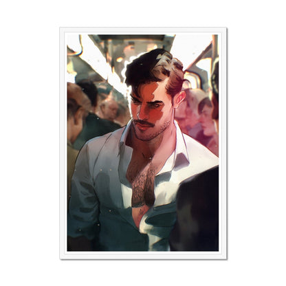 Walk of Shame Framed Print - Ego Rodriguez Shop