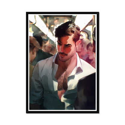 Walk of Shame Framed Print - Ego Rodriguez Shop