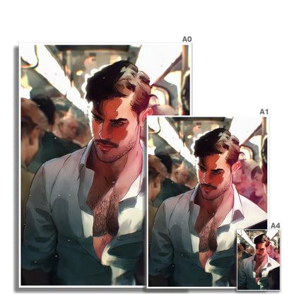 Walk of Shame Hahnemühle Photo Rag Print - Ego Rodriguez Shop