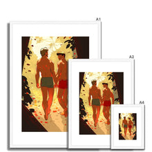 Load image into Gallery viewer, Walk with Me Framed &amp; Mounted Print - Ego Rodriguez Shop
