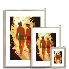 Load image into Gallery viewer, Walk with Me Framed &amp; Mounted Print - Ego Rodriguez Shop
