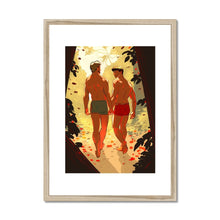 Load image into Gallery viewer, Walk with Me Framed &amp; Mounted Print - Ego Rodriguez Shop
