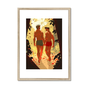 Walk with Me Framed & Mounted Print - Ego Rodriguez Shop