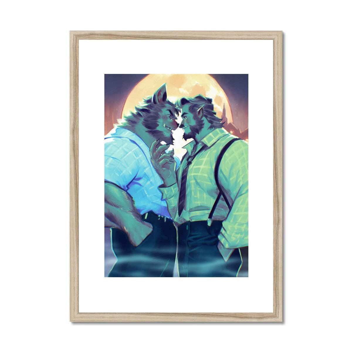 Werelove Framed & Mounted Print - Ego Rodriguez Shop