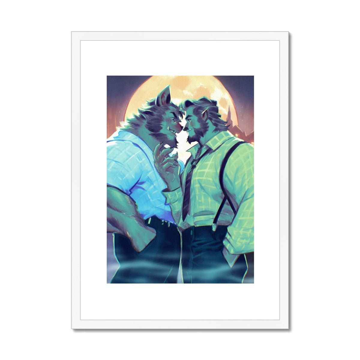 Werelove Framed & Mounted Print - Ego Rodriguez Shop