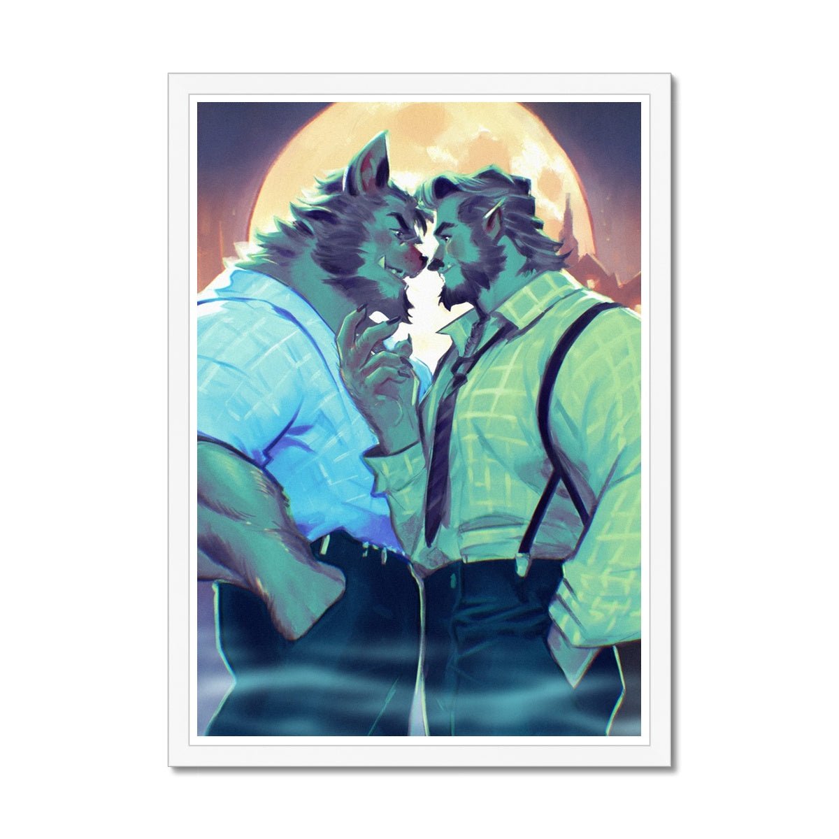 Werelove Framed Print - Ego Rodriguez Shop