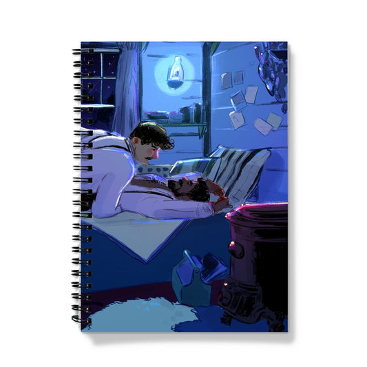 Where it's Warm Inside (Night Version) Notebook - Ego Rodriguez Shop