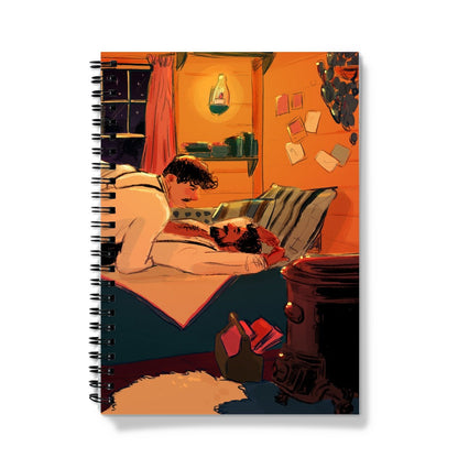 Where it's Warm Inside Notebook - Ego Rodriguez Shop