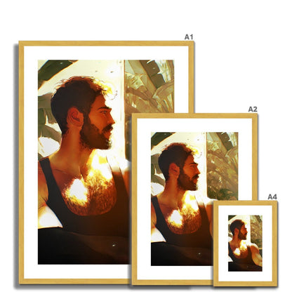 Wilderness Antique Framed & Mounted Print - Ego Rodriguez Shop