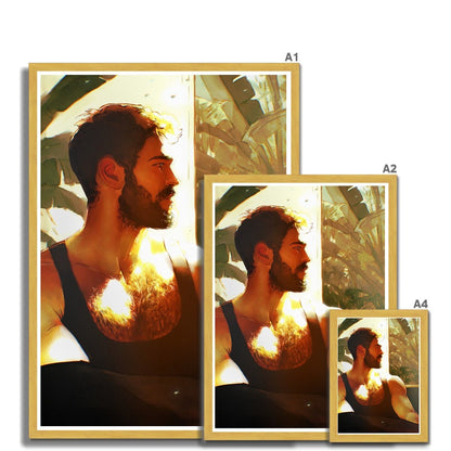 Wilderness Antique Framed Print - Ego Rodriguez Shop