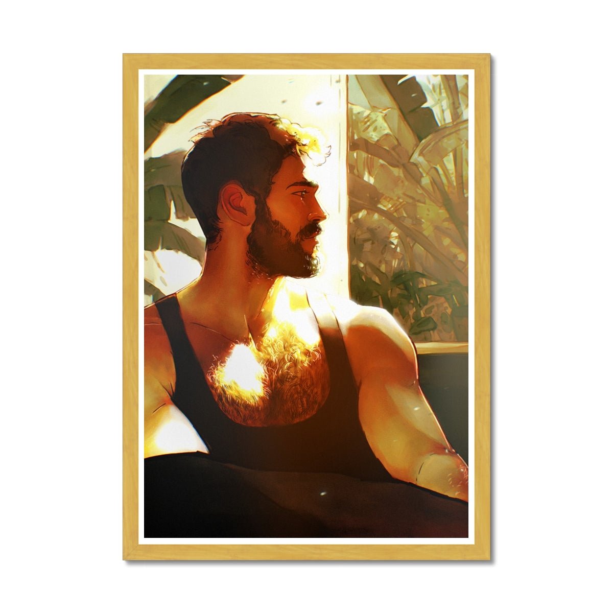 Wilderness Antique Framed Print - Ego Rodriguez Shop