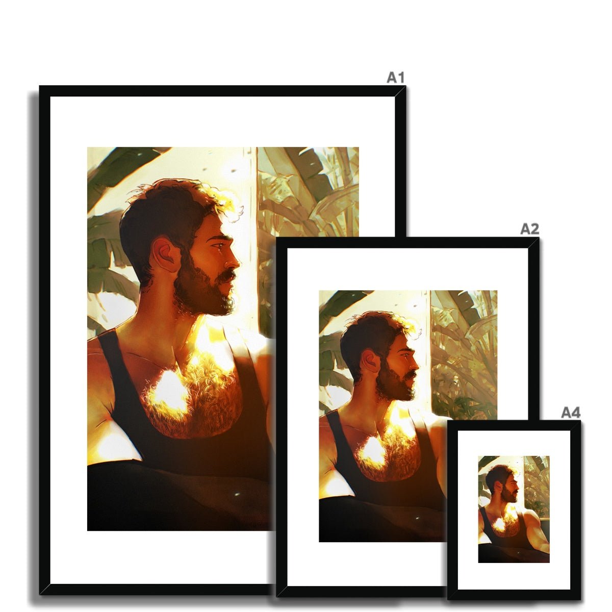 Wilderness Framed & Mounted Print - Ego Rodriguez Shop