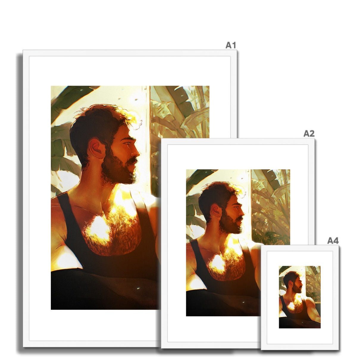 Wilderness Framed & Mounted Print - Ego Rodriguez Shop