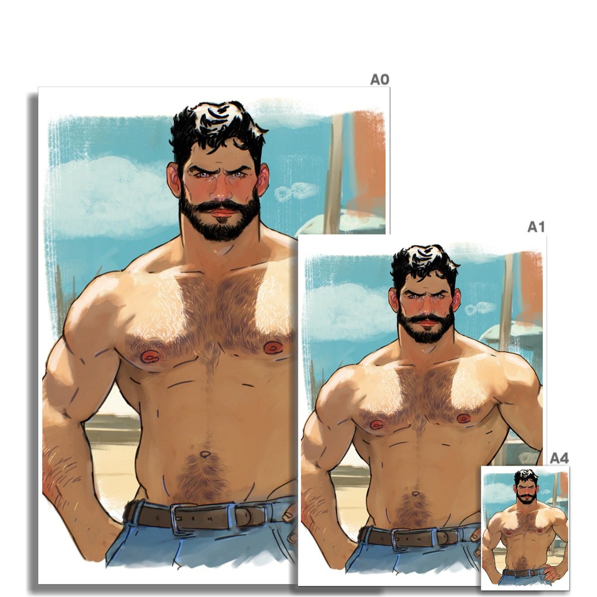 Xavier Fine Art Print - Ego Rodriguez Shop