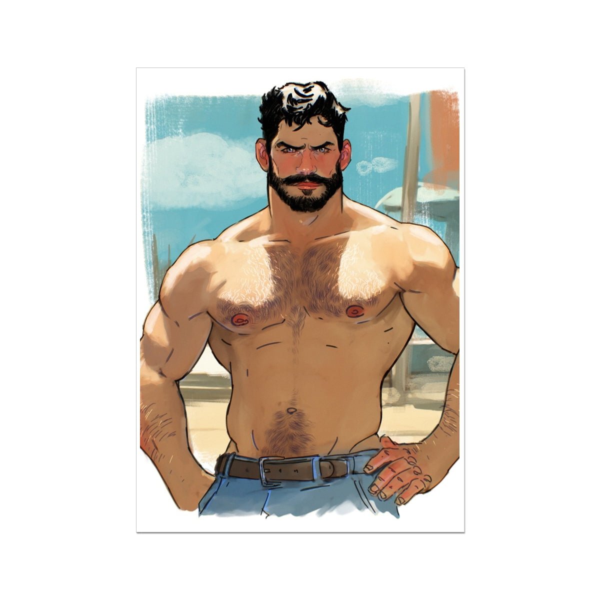 Xavier Fine Art Print - Ego Rodriguez Shop