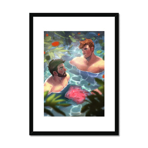 Cooling Down Framed & Mounted Print