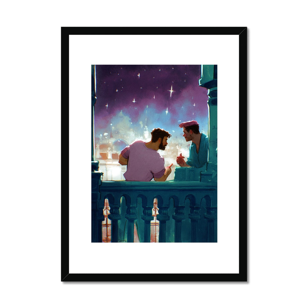 About Last Night Framed & Mounted Print