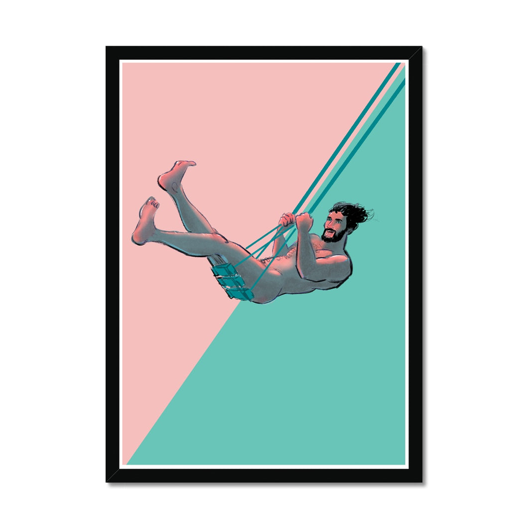 Swing Framed Print