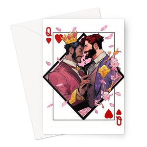 Queer of Hearts Greeting Card