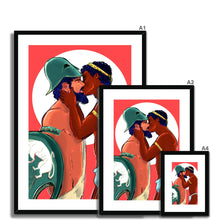 Load image into Gallery viewer, Achilles &amp; Patroclus Framed &amp; Mounted Print
