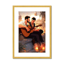 Load image into Gallery viewer, Guitar Antique Framed &amp; Mounted Print
