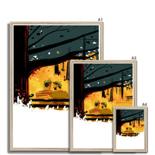 Load image into Gallery viewer, Falling Framed Print
