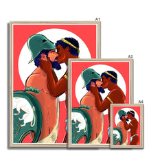 Load image into Gallery viewer, Achilles &amp; Patroclus Framed Print
