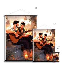 Load image into Gallery viewer, Guitar Fine Art Print with Hanger
