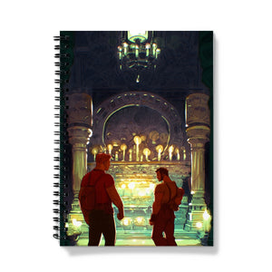 Temple Of The Whispering Sands Notebook